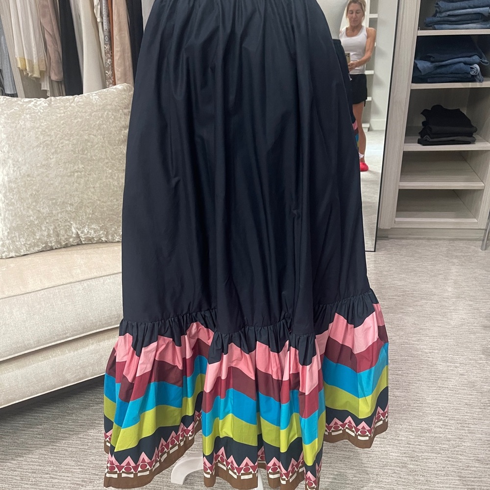 La Double J navy/multicolor skirt NWT